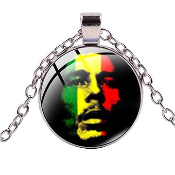 Řetízek s přívěskem Bob Marley - GB0316-2 (15757)