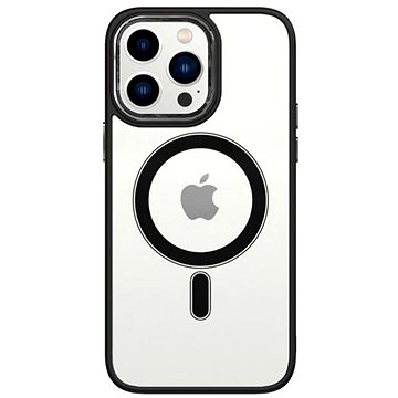 TopQ Kryt Magnetic iPhone 13 Pro Max pevný s černým rámečkem 87049 (87049)