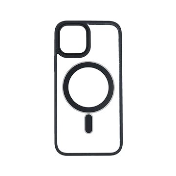 TopQ Kryt Magnetic iPhone 12 Pro pevný s černým rámečkem 87047 (87047)