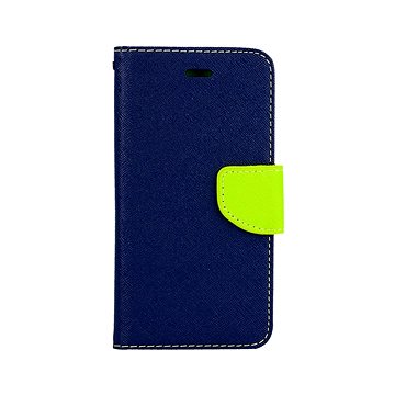 TopQ Pouzdro iPhone X knížkové modré 87043 (87043)