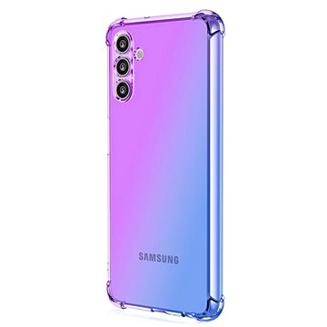 TopQ Kryt Samsung A13 5G Shock duhový fialovo-modrý 87008 (87008)