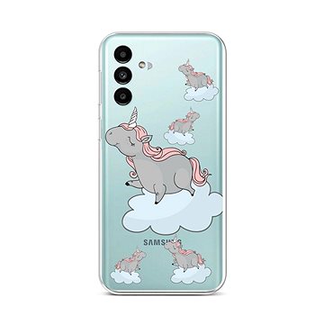 TopQ Kryt Samsung A13 5G Grey Unicorns 86983 (86983)