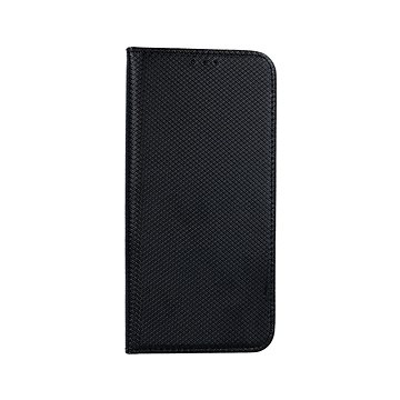 TopQ Pouzdro Samsung S21 FE Smart Magnet knížkové černé 86919 (86919)