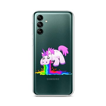 TopQ Kryt Samsung A04s Rainbow Splash 86865 (86865)
