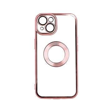 TopQ Kryt iPhone 14 Beauty Clear růžový 86279 (86279)