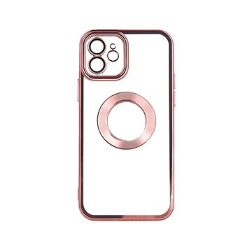 TopQ Kryt iPhone 12 Beauty Clear růžový 86265 (86265)