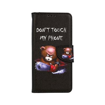 TopQ Pouzdro Xiaomi Redmi A1 knížkové Don't Touch méďa 86032 (86032)