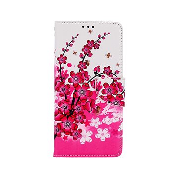 TopQ Pouzdro Xiaomi Redmi A1 knížkové Kytičky textil 86016 (86016)