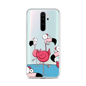 TopQ Kryt Xiaomi Redmi Note 8 Pro Cartoon Flamingos 85899 (85899)