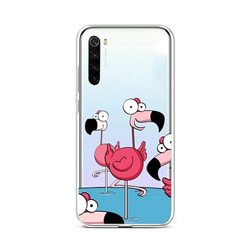 TopQ Kryt Xiaomi Redmi Note 8T Cartoon Flamingos 85795 (85795)