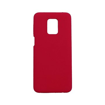 TopQ Kryt Essential Xiaomi Redmi Note 9 Pro malinově červený 85541 (85541)