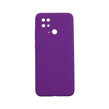 TopQ Kryt Essential Xiaomi Redmi 10C fialový 85539 (85539)