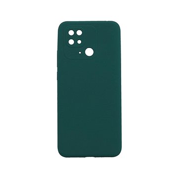 TopQ Kryt Essential Xiaomi Redmi 10C tmavě zelený 85422 (85422)