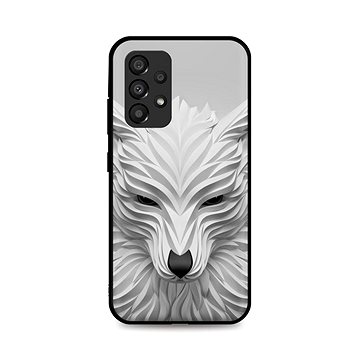 TopQ Kryt LUXURY Samsung A33 5G pevný Bílý vlk 85188 (85188)