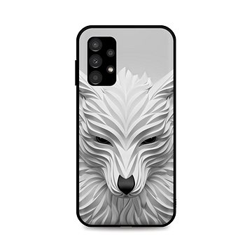 TopQ Kryt LUXURY Samsung A13 pevný Bílý vlk 85147 (85147)