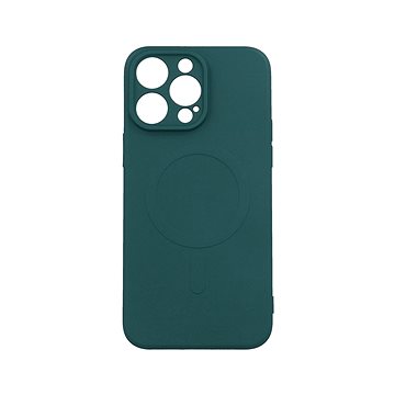 TopQ Kryt iPhone 14 Pro Max s MagSafe tmavě zelený 85094 (85094)