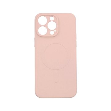 TopQ Kryt iPhone 14 Pro Max s MagSafe světle růžový 85092 (85092)