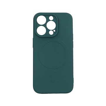 TopQ Kryt iPhone 14 Pro s MagSafe tmavě zelený 85076 (85076)