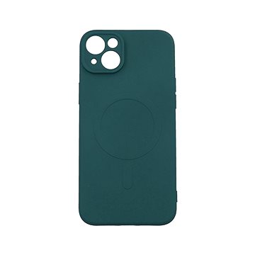 TopQ Kryt iPhone 14 Plus s MagSafe tmavě zelený 85055 (85055)