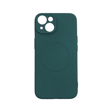 TopQ Kryt iPhone 14 s MagSafe tmavě zelený 85030 (85030)