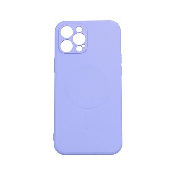 TopQ Kryt iPhone 12 Pro Max s MagSafe světle fialový 85019 (85019)