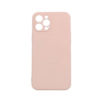 TopQ Kryt iPhone 12 Pro Max s MagSafe světle růžový 85018 (85018)