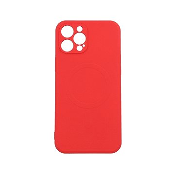 TopQ Kryt iPhone 12 Pro Max s MagSafe červený 85015 (85015)