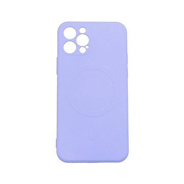 TopQ Kryt iPhone 12 Pro s MagSafe světle fialový 85010 (85010)