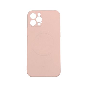 TopQ Kryt iPhone 12 Pro s MagSafe světle ružový 85009 (85009)