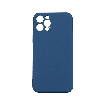 TopQ Kryt iPhone 12 Pro s MagSafe tmavě modrý 85007 (85007)