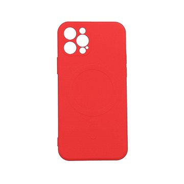 TopQ Kryt iPhone 12 Pro s MagSafe červený 85006 (85006)