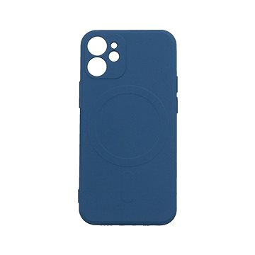 TopQ Kryt iPhone 12 Mini s MagSafe tmavě modrý 84989 (84989)