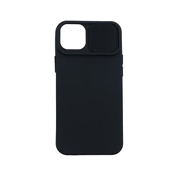 TopQ Kryt Camshield Soft iPhone 14 Plus černý 84841 (84841)