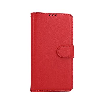 TopQ Pouzdro iPhone 14 knížkové červené s přezkou 84475 (84475)