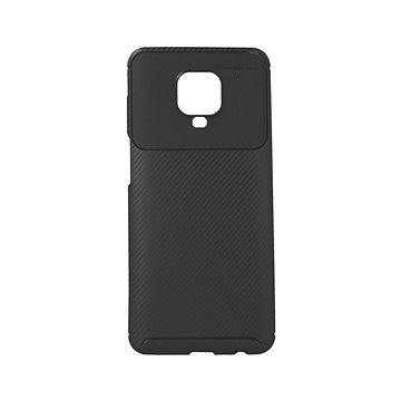 TopQ Kryt Carbon Elite Xiaomi Redmi Note 9 Pro černý 84198 (84198)