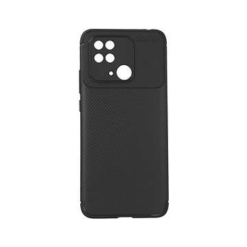 TopQ Kryt Carbon Elite Xiaomi Redmi 10C černý 84195 (84195)