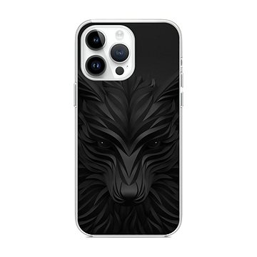 TopQ Kryt iPhone 14 Pro Max Černý vlk 82521 (82521)