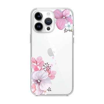 TopQ Kryt iPhone 14 Pro Max Violet Blossom 82519 (82519)