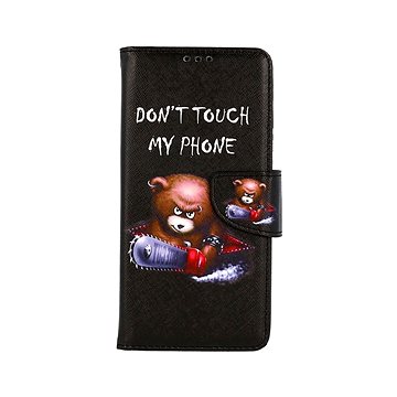 TopQ Pouzdro Xiaomi Redmi 10 5G knížkové Don't Touch méďa méďa89370 (89370)