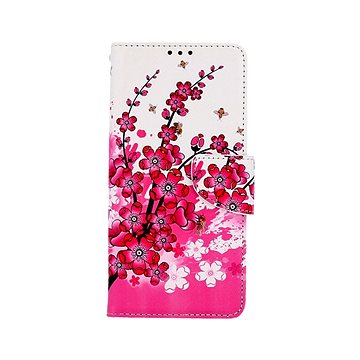 TopQ Pouzdro Xiaomi Redmi 10 5G knížkové Kytičky textil 89365 (89365)
