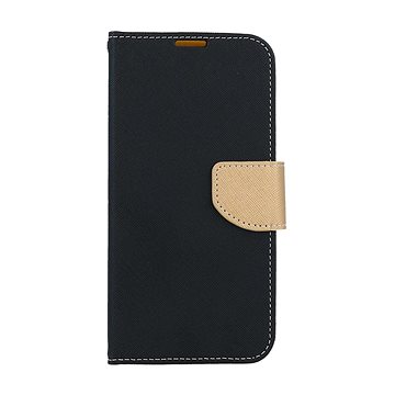 TopQ Pouzdro Samsung A54 5G knížkové černo-zlaté 91730 (91730)