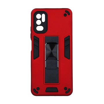 TopQ Kryt Armor Xiaomi Redmi Note 10 5G ultra odolný červený 90676 (90676)