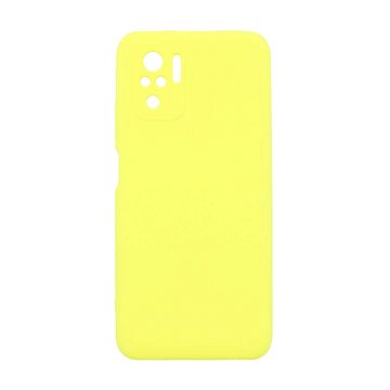 TopQ Kryt Essential Xiaomi Redmi Note 10S žlutý 92701 (92701)