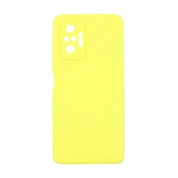 TopQ Kryt Essential Xiaomi Redmi Note 10 Pro žlutý 92695 (92695)