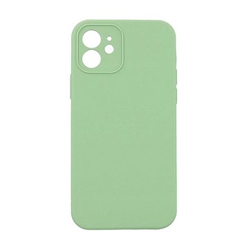 TopQ Kryt Essential iPhone 12 bledě zelený 92754 (92754)