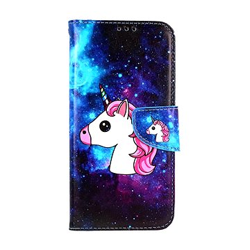 TopQ Pouzdro Samsung A54 5G knížkové Space Unicorn 94294 (94294)