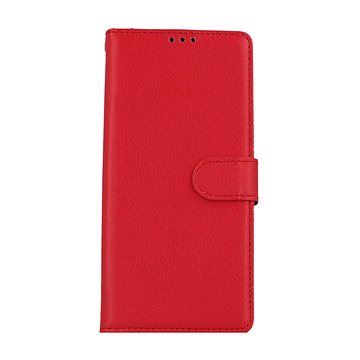 TopQ Pouzdro Samsung A14 5G knížkové červené s přezkou 94225 (94225)