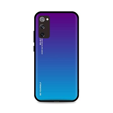 TopQ Kryt LUXURY Samsung S20 FE pevný duhový purpurový 93418 (93418)