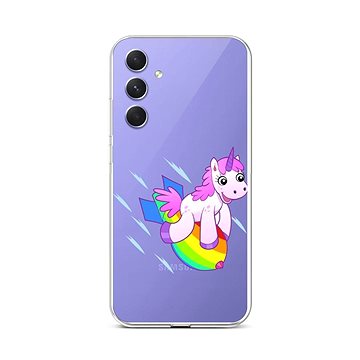 TopQ Kryt Samsung A54 5G Flying Unicorn 93243 (93243)