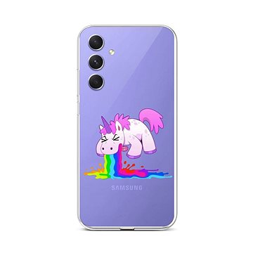 TopQ Kryt Samsung A54 5G Rainbow Splash 93242 (93242)
